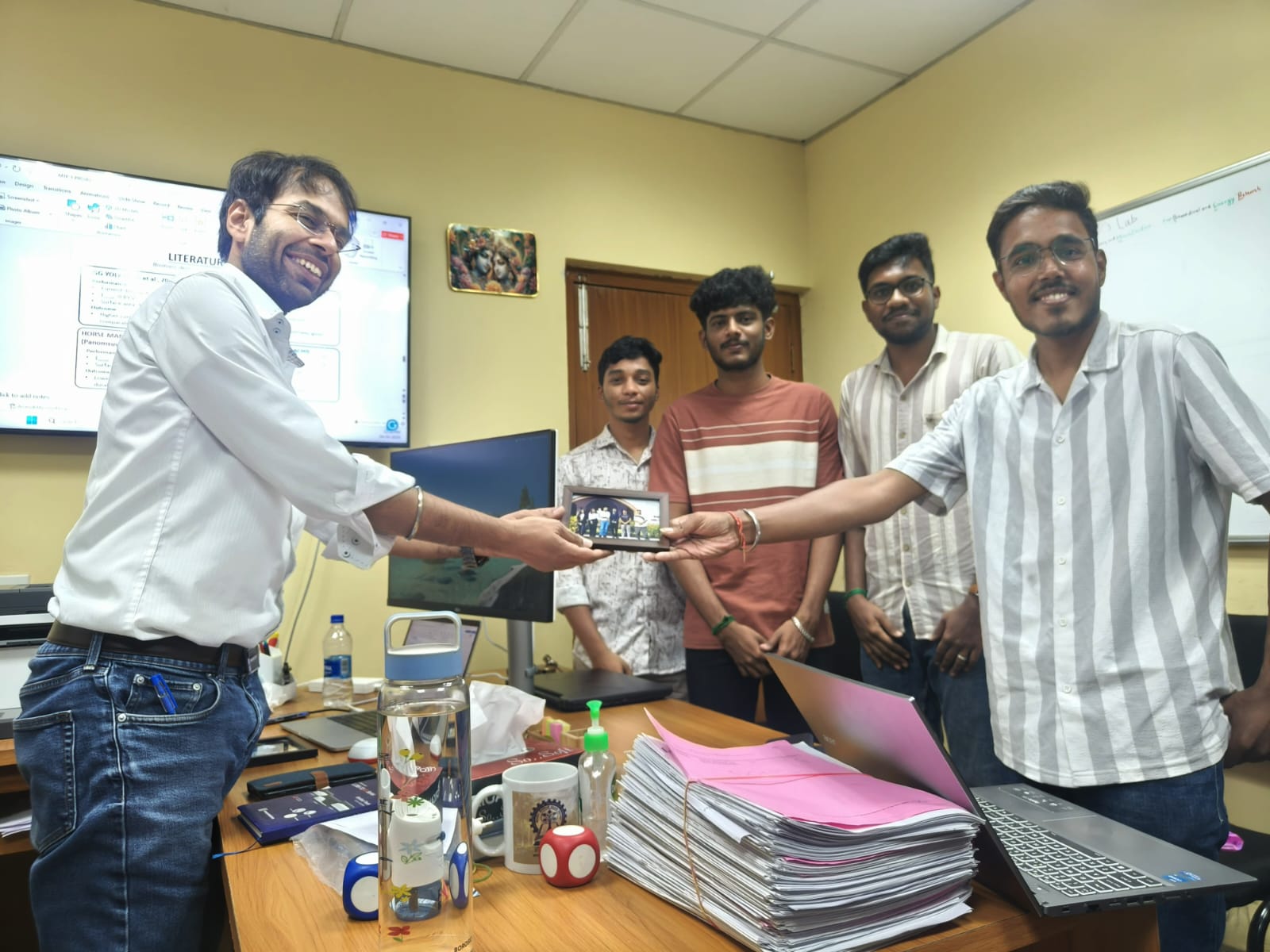 Farewell to Pratik, Our M.Tech Superstar