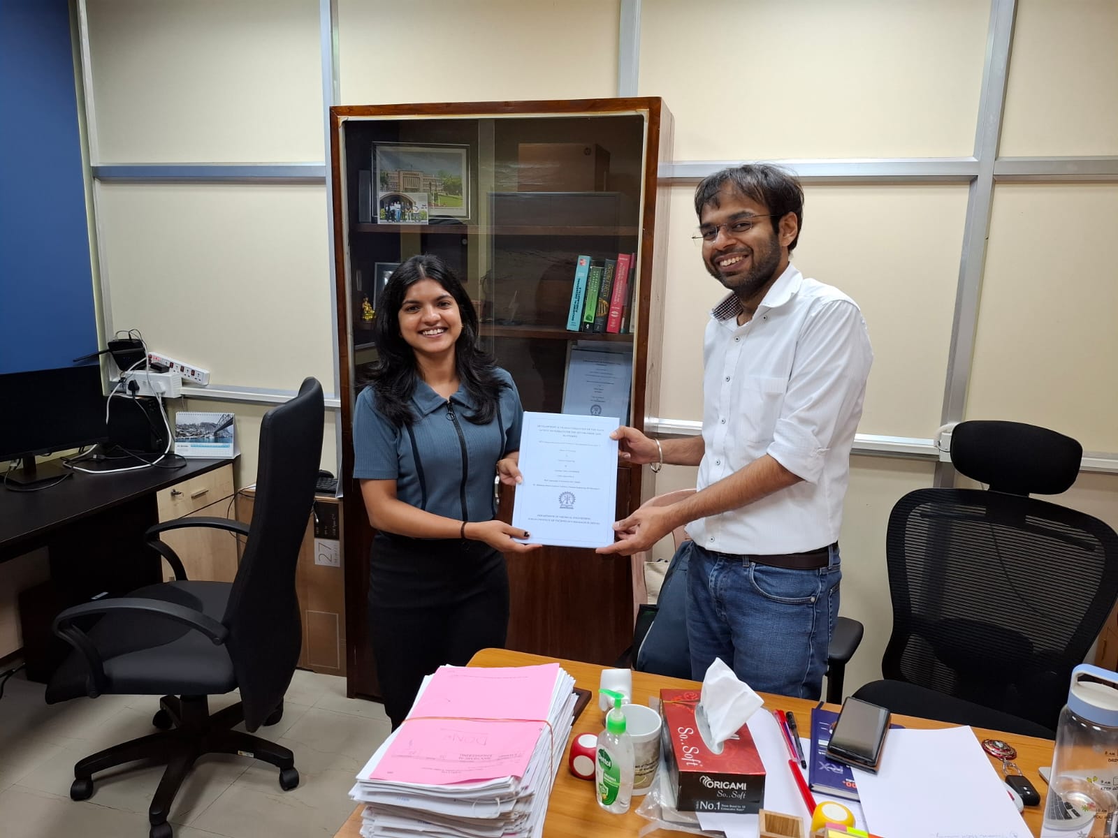 Anamika's farewell at MEMBER Lab